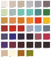 Verf&uuml;gbare Farben